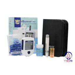 دستگاه تست قند خون ای بی سنسور به همراه ۵۰ عدد نوار تست