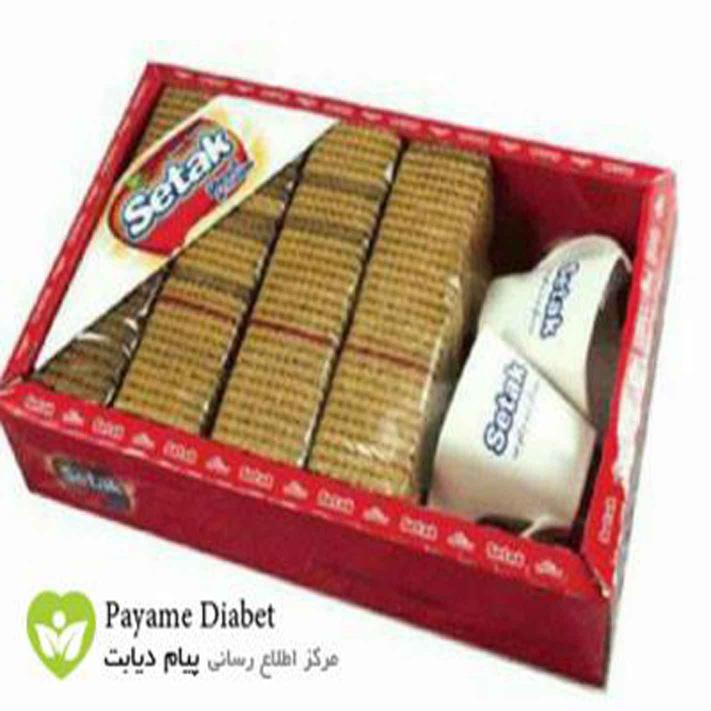 بیسکویت جو بدون قند ستاک