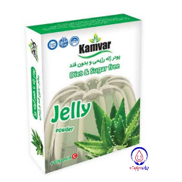 پودر ژله بدون قند آلوئه ورا کامور