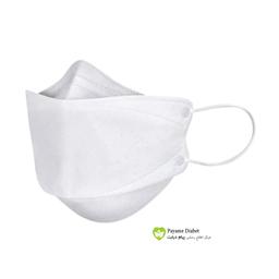 ماسک 3 بعدی 4 لایه سفید 25عددی