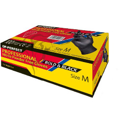 دستکش نیتریل مشکی  اوپی پرفکت سایز متوسط