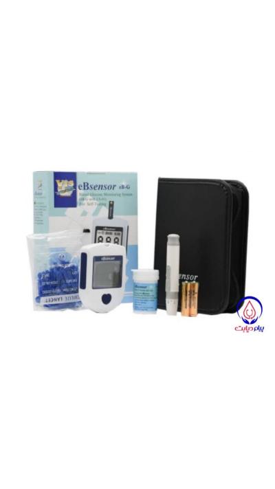 eBsensor blood sugar test device with 50 test strips