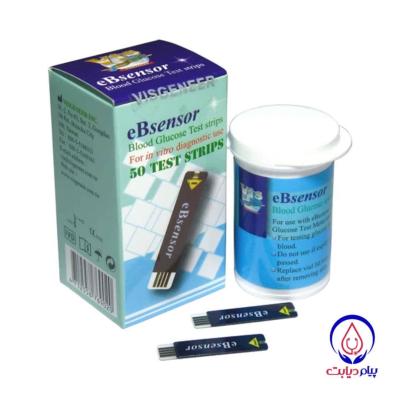 eBsensor blood sugar test strips 50 pieces