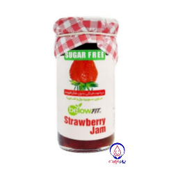 Below sugar-free strawberry jam