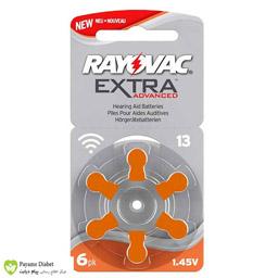 باتری سمعک ریواک شماره 13 RAYOVAC