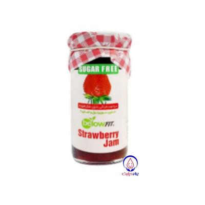 Below sugar-free strawberry jam