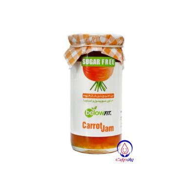 Below sugar-free carrot jam
